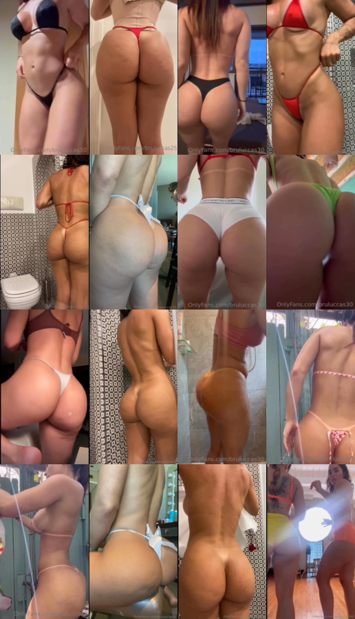 Bruna Luccas — Ass compilation