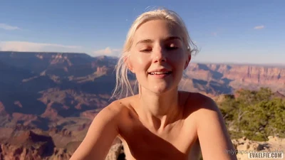 Eva Elfie Sex On A Canyon Video Leaked
